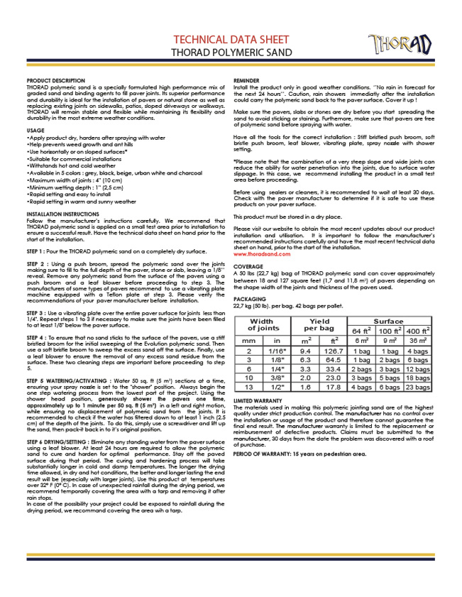 Technical Data Sheet