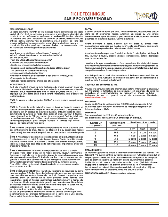 Technical Data Sheet